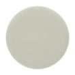 WHI Modern Fabric Round Storage Ottoman White Natural