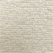 WHI Modern Fabric Round Storage Ottoman White Natural