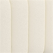 WHI Contemporary Boucle Fabric Large Ottoman Bench Ivory