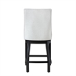 Katherine 24in Swivel Barstool - Black