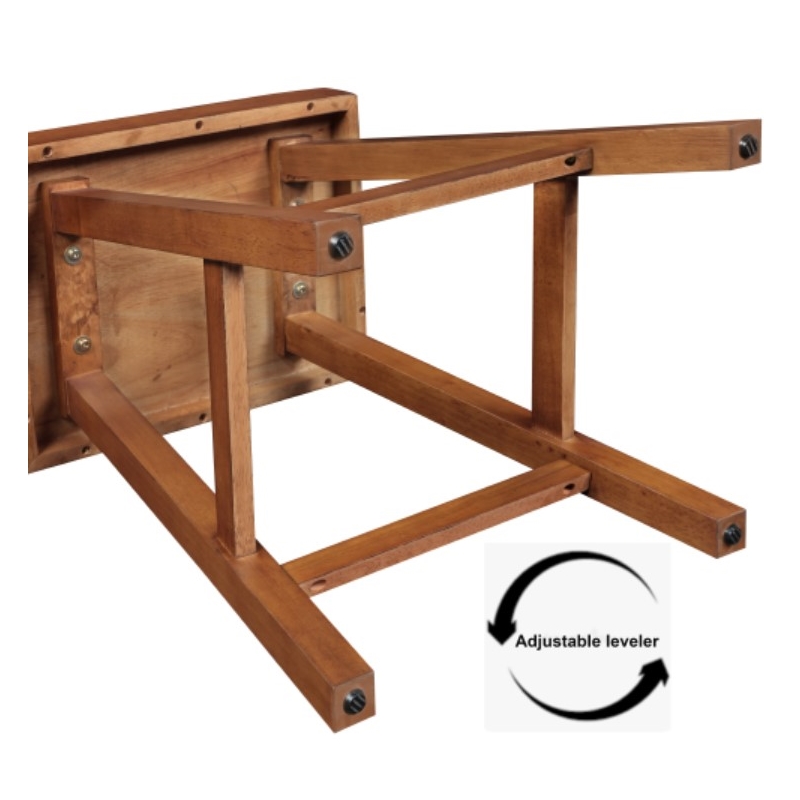 Jackson 24in Saddle Barstool - Medium Oak finish