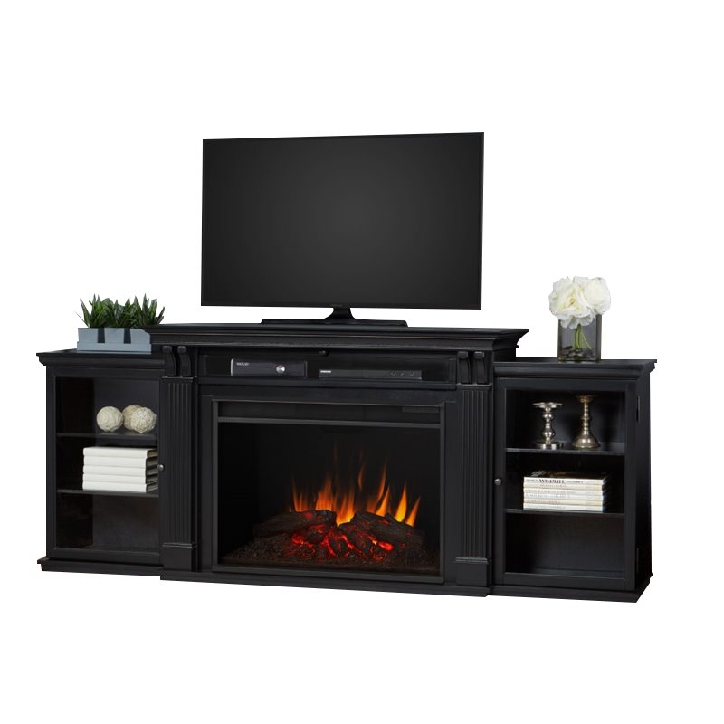 Real Flame Tracey 84 Fireplace Tv, Real Flame Fireplace Tv Console