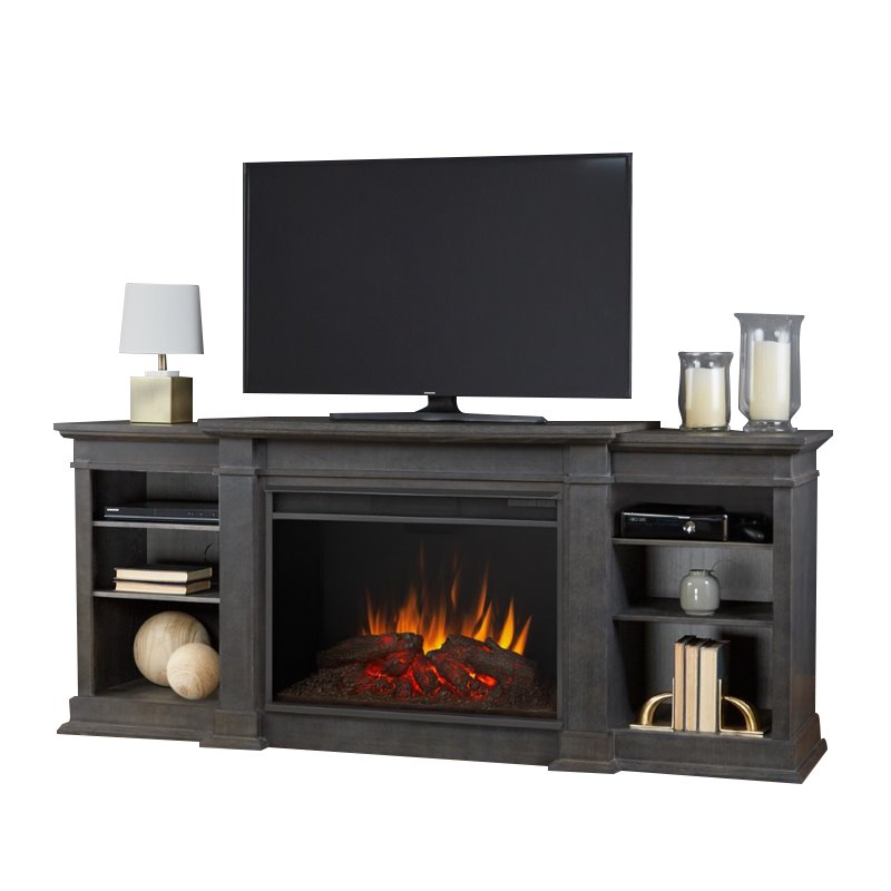 Real Flame Eliot 81 Fireplace Tv Stand, Real Flame Fireplace Tv Console