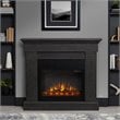 Real Flame Crawford Electric Fireplace in Gray