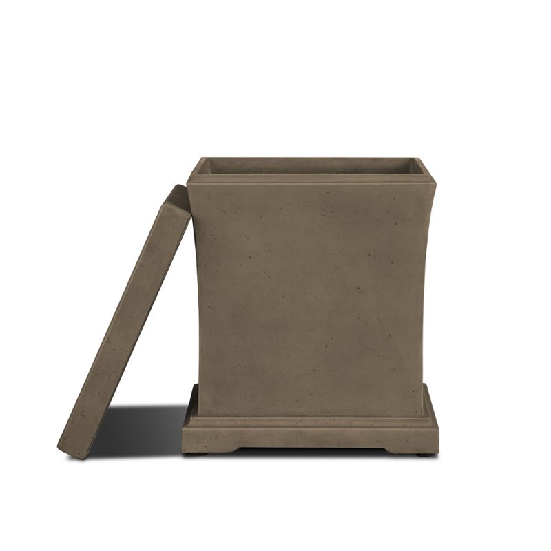 Real Flame Treviso Propane Tank Cover In Dove Gray