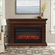Real Flame Beau Electric Fireplace in Dark Walnut