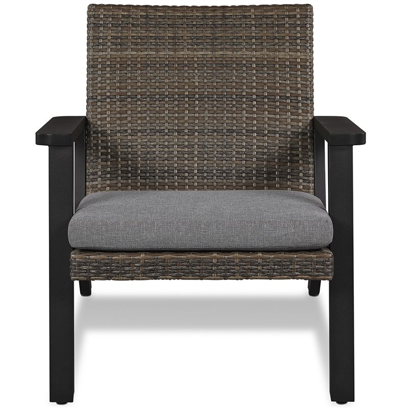 Real Flame Norwood Patio Chair in Black (Set of 2) Cymax Business