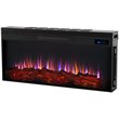 Real Flame Alcott Landscape Electric Wood Fireplace in White