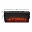 Real Flame Alcott Landscape Electric Wood Fireplace in White