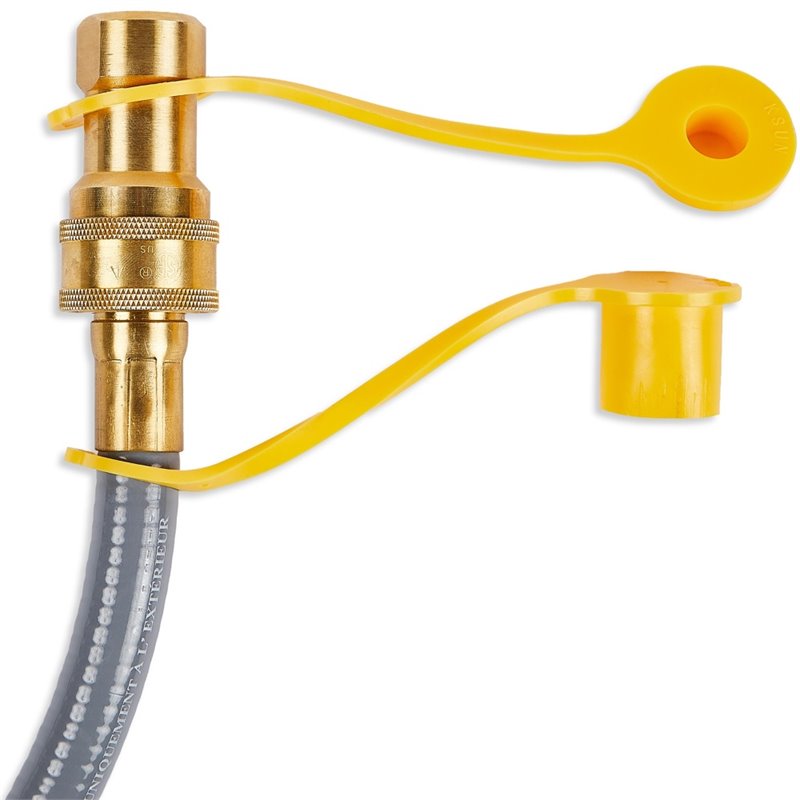 Real Flame Contemporary Rubber Natural Gas Conversion Kit In Gray