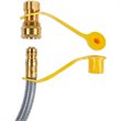 Real Flame Contemporary Rubber Natural Gas Conversion Kit In Gray