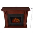 Real Flame Ashley Electric Fireplace in Mahogany