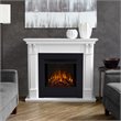 Real Flame Ashley Electric Fireplace in White