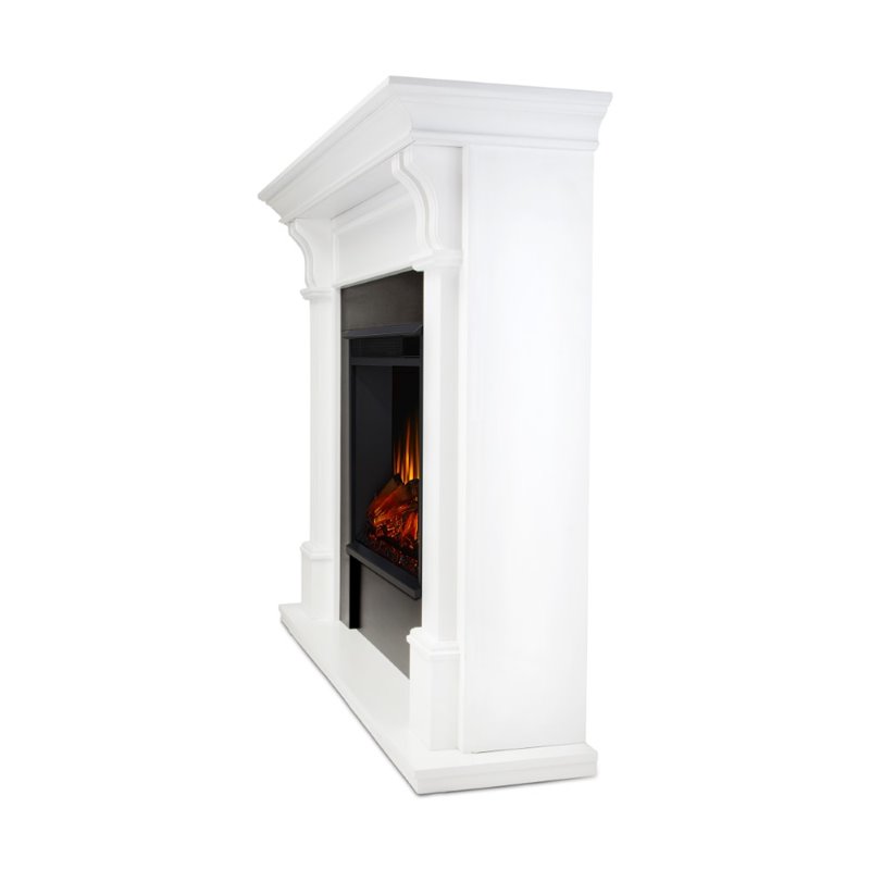 Real Flame Ashley Electric Fireplace in White Homesquare