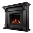 Real Flame Ashley Electric Fireplace in Black Wash