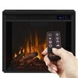 Real Flame Ashley Electric Fireplace in Black Wash