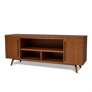 Real Flame Morris 72&quot TV Stand in Vintage Black Maple