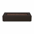Real Flame Aegean 70-inch Rectangle Steel Propane or Natural Gas Fire Pit Table in Dark Bronze