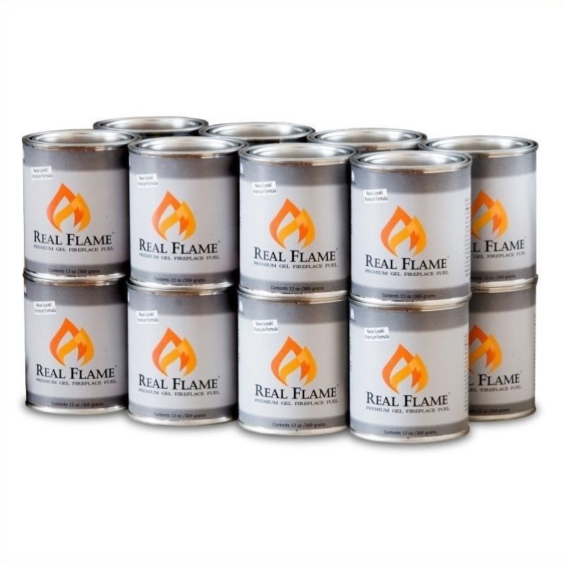 Real Flame Real Flame Gel Fuel 13 oz cans 16 pack 2116