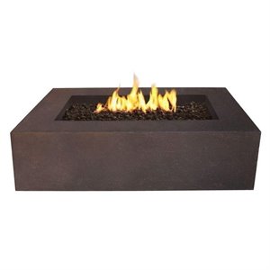 Baltic Propane Fire Table in Kodiak Brown