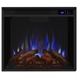 Real Flame Valmont Entertainment Electric Fireplace in Chestnut Oak