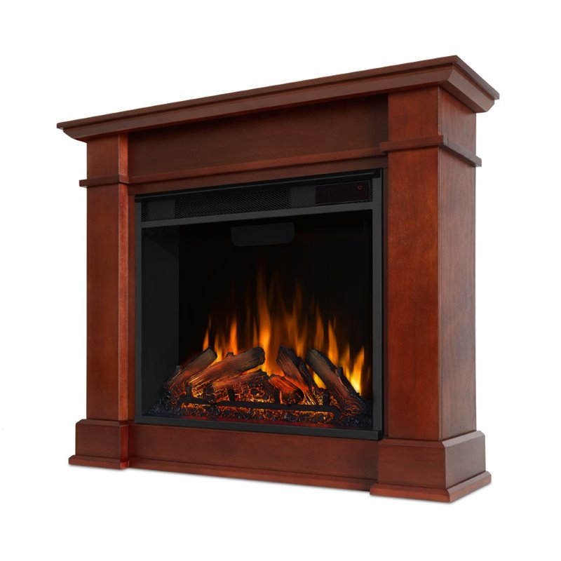 Real Flame Devin Indoor Electric Fireplace in Dark Espresso 1220EDE