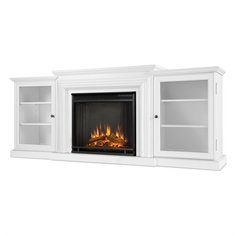 Real Flame Frederick Electric Fireplace In White 7740e W