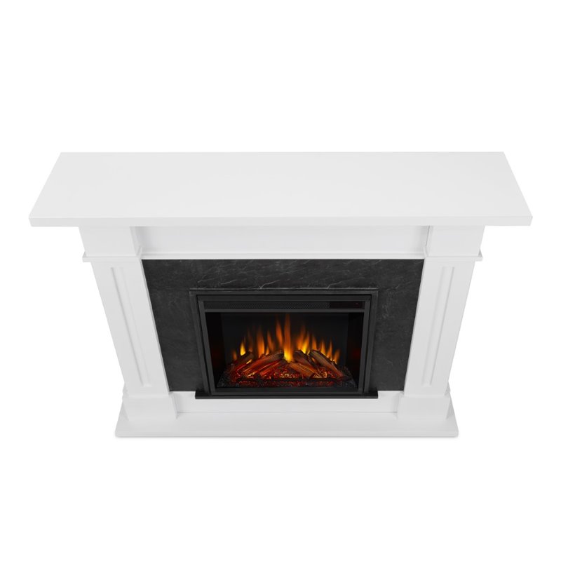 Real Flame Kipling Electric Fireplace White