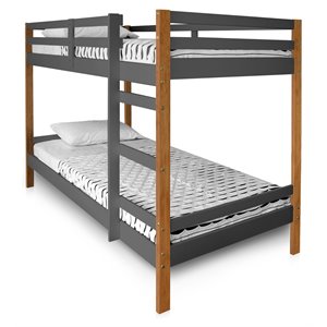 p'kolino letto modern pine wood bunk bed