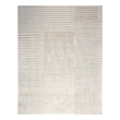 Nourison Splash 9' x 12' Beige Silver Modern Indoor Fabric Rug