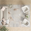 Nourison Sparkle 9' x 12' Gray Modern Indoor Rug