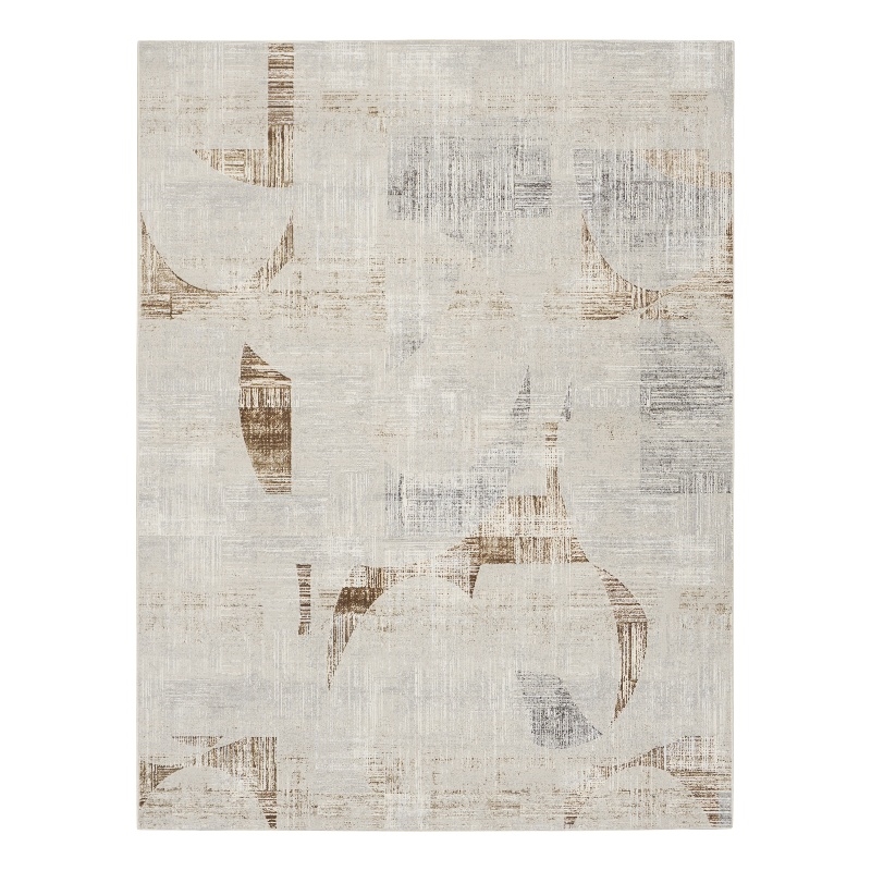 Nourison Sparkle 9' x 12' Gray Modern Indoor Rug