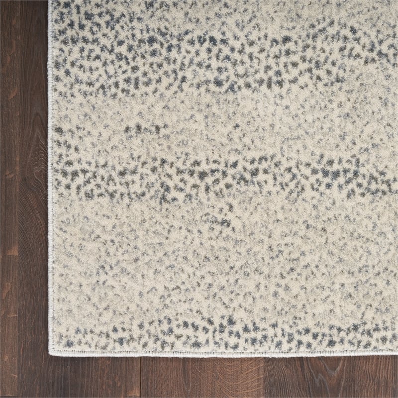 Nourison  Elegance 8' x 11' Beige Grey   Area Rug