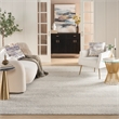 Nourison  Elegance 8' x 11' Beige Grey   Area Rug