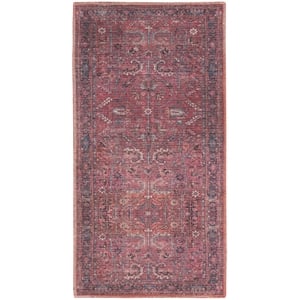 Nourison New Concept Washables 2' x 3'9&quot Brick Vintage Indoor Rug