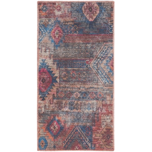 Nourison New Concept Washables 2' x 3'9&quot Multicolor Vintage Indoor Rug
