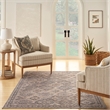 Nourison New Concept Washables 6' x 9' Ivory Latte Vintage Indoor Rug