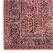 Nourison New Concept Washables 6' x 9' Brick Vintage Indoor Rug