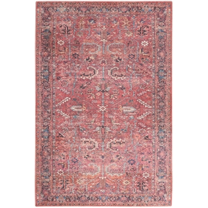 Nourison New Concept Washables 6' x 9' Brick Vintage Indoor Rug