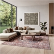 Nourison New Concept Washables 6' x 9' Multicolor Vintage Indoor Rug