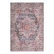 Nourison New Concept Washables 6' x 9' Multicolor Vintage Indoor Rug