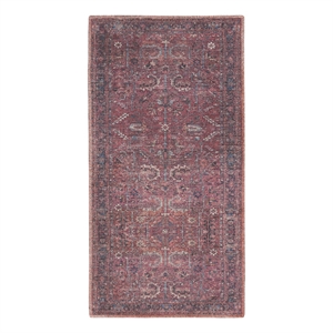 Nourison New Concept Washables 3' x 5' Brick Vintage Indoor Rug