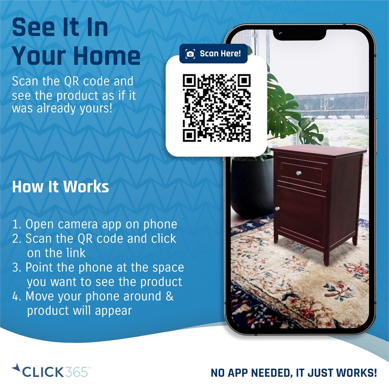 ClickDecor Alcott Side Table with Single Drawer and Storage Cabinet Light Brown