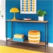 ClickDecor Nolan 2-Tier Console Table Brown