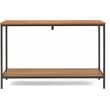 ClickDecor Nolan 2-Tier Console Table Brown