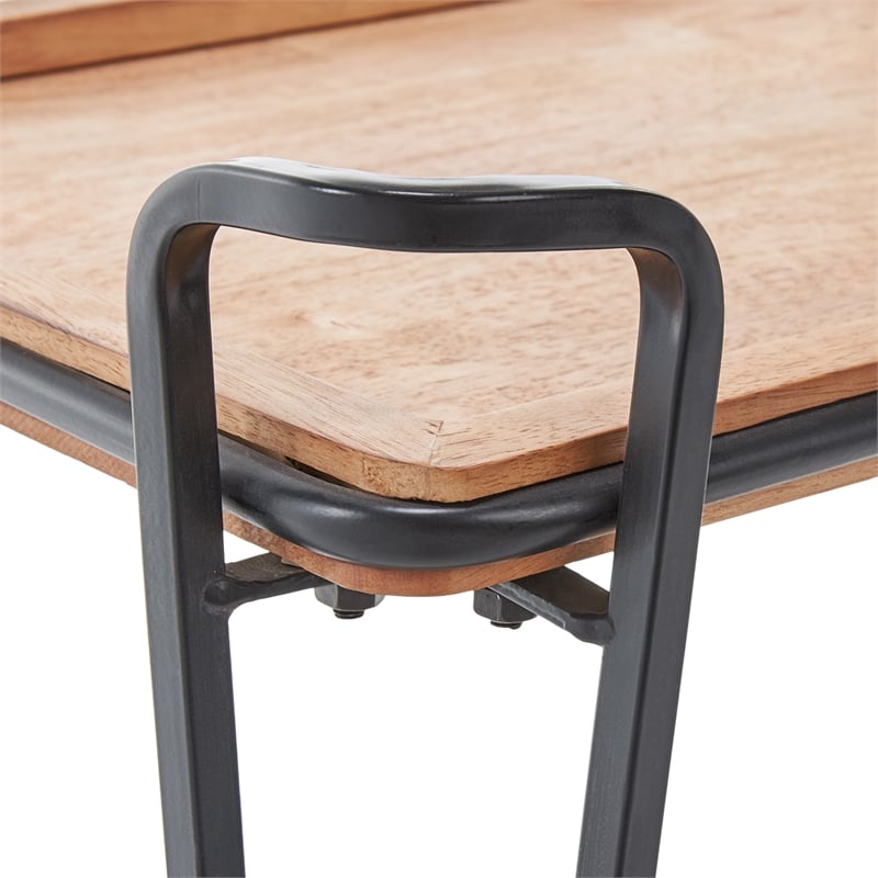 ClickDecor Cooper Bar Cart Black