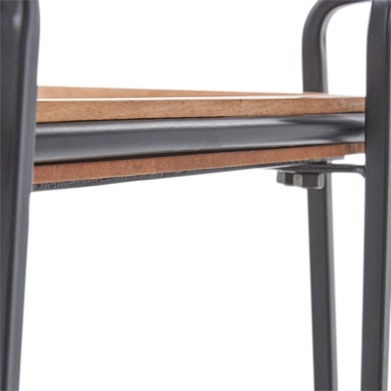 ClickDecor Cooper Bar Cart Black