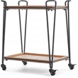 ClickDecor Cooper Bar Cart Black