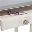 ClickDecor Amos Side Table with Drawer Cream/Gray
