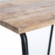 ClickDecor Cooper Industrial Side Table Brown